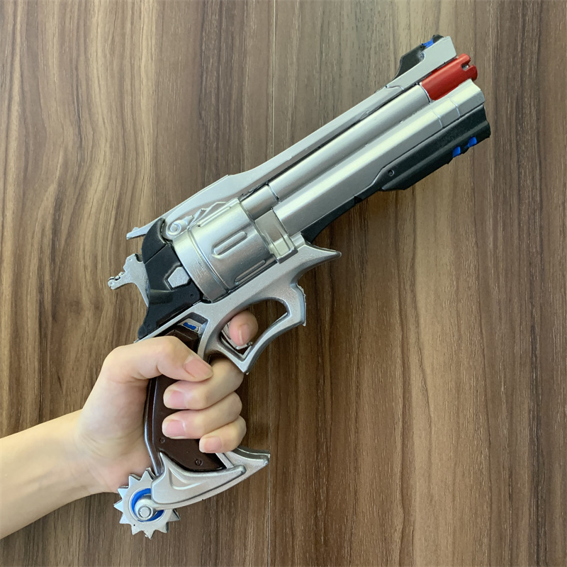 Dva Cosplay Prop - 電子機器用ラバーガン,屋外おもちゃ,射撃なし,安全兵士,76 Dトレーサー,コスプレゲーム,2 1:1