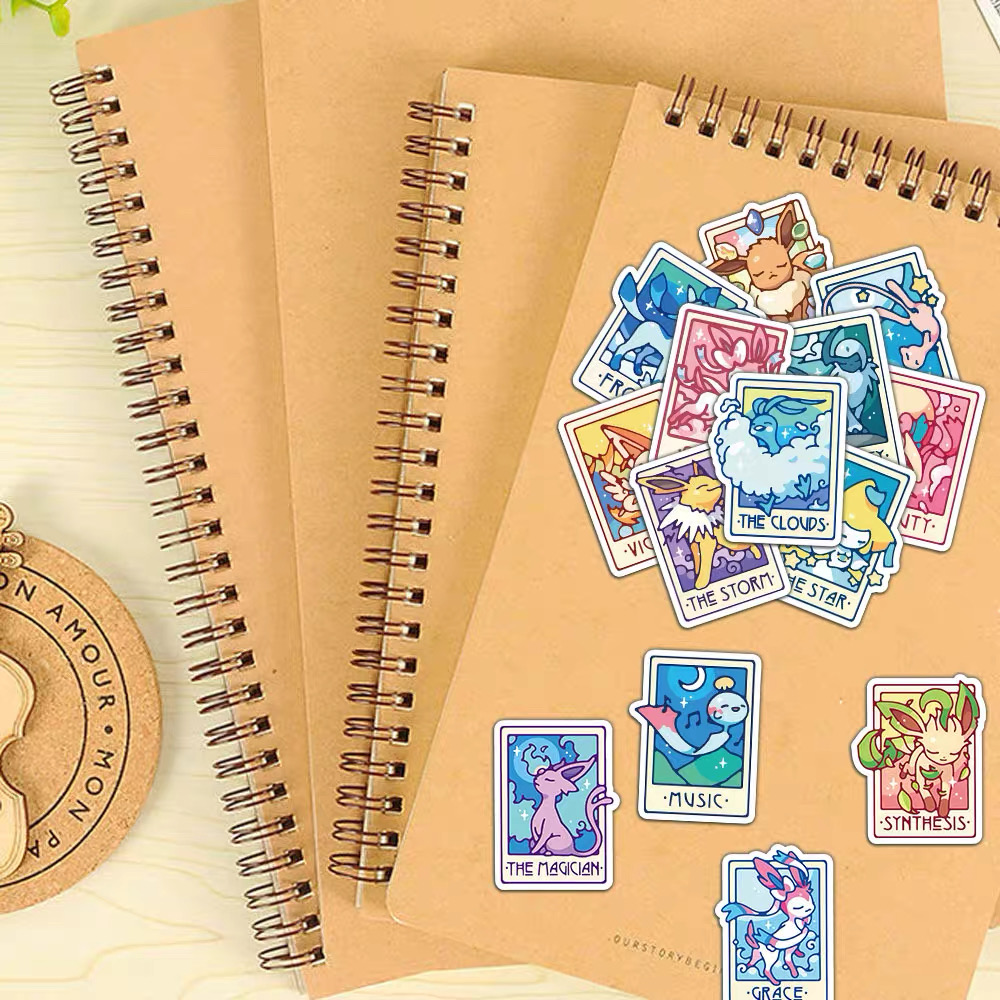 90/180枚入り ポケモン かわいい DIY ステッカー  - Cosplay Prop Diy のレビューと価格
