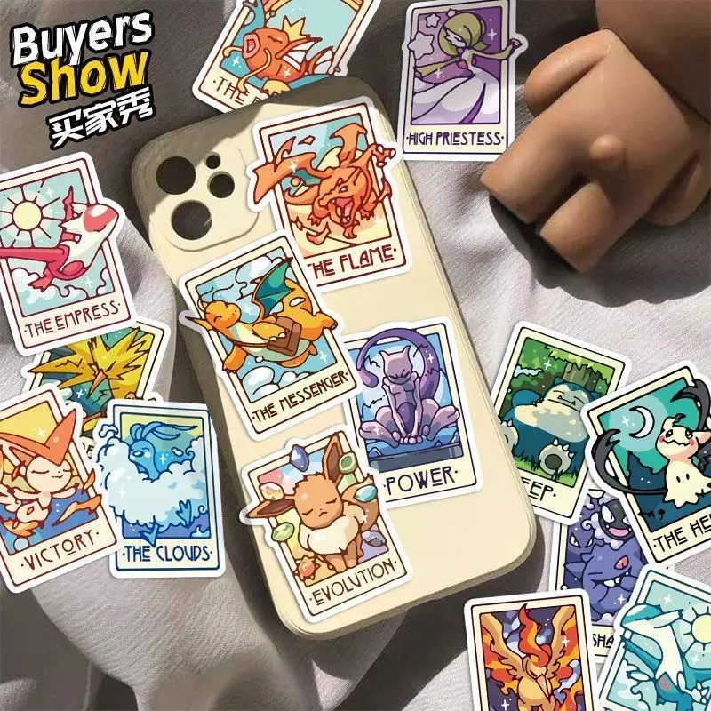 90/180枚入り ポケモン かわいい DIY ステッカー  - Cosplay Prop Diy のレビューと価格