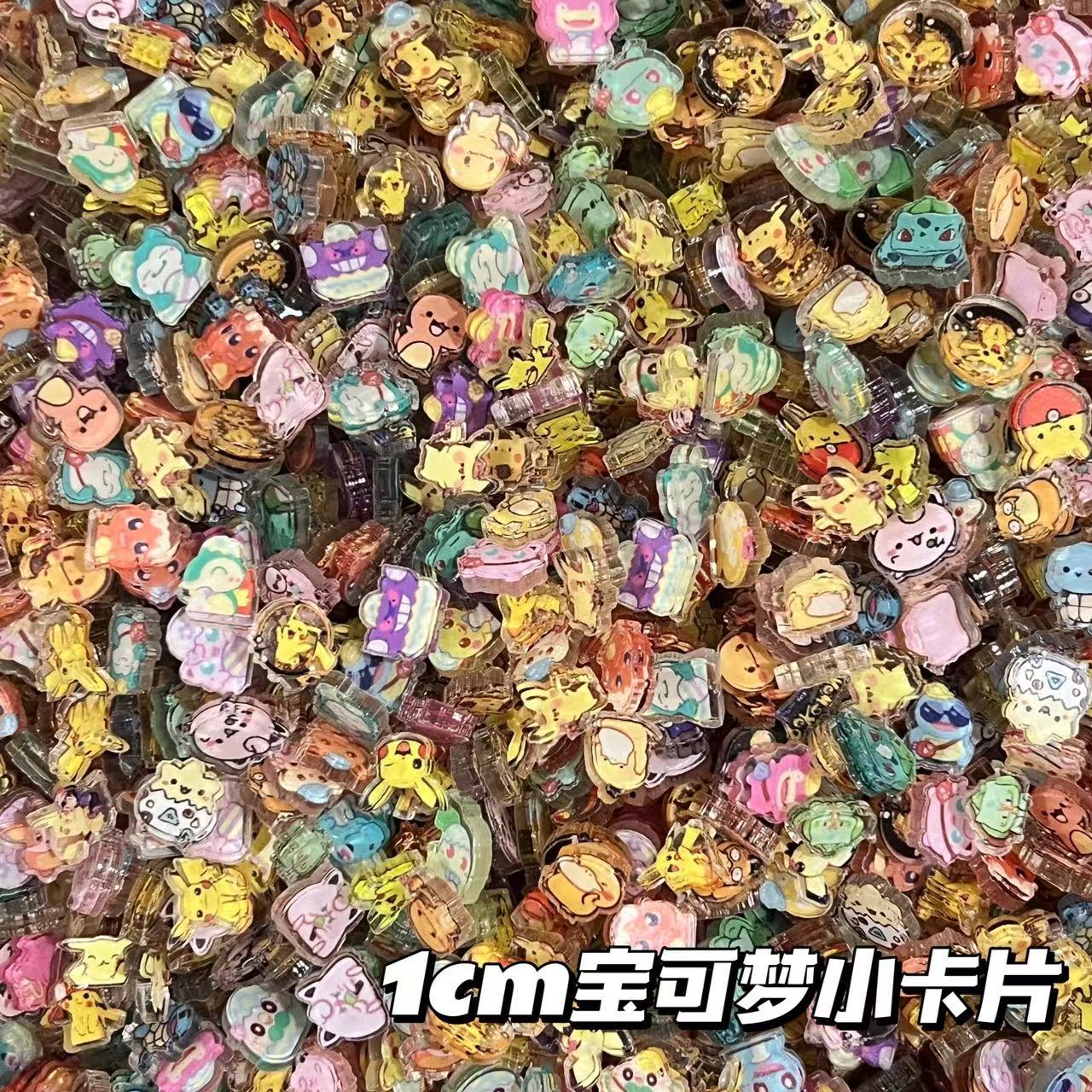 1cm 2cm ポケモン 小さなアクリルピース DIY ハン - Cosplay Prop Diy のレビューと価格