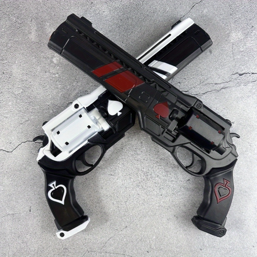 15インチPU製ピストル型スペードガン刀アニメデスティニー2 - Cosplay Prop Pistol のレビューと価格